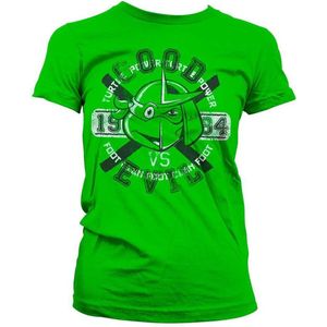 Teenage Mutant Ninja Turtles Dames Tshirt -XL- Good VS Evil Groen