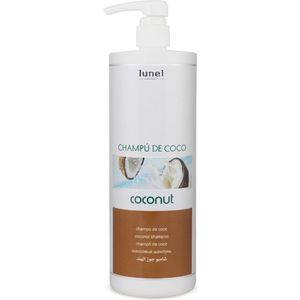 Professionele shampoo met kokos olie - kokos geur - diep voedend - droog en beschadigd haar - 1000ml