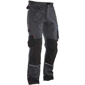 Jobman 2731 Service Trousers Cotton 65273111 - Donkergrijs/Zwart - D112