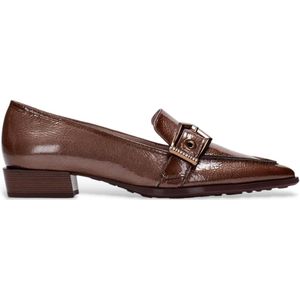 Hispanitas - HI254262 - Ballerina - Bruin - Lakleer - 2,5 cm Hakhoogte