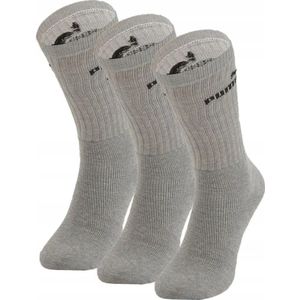 PUMA - Heren Sokken - Sportsokken - Grijs - Maat 39-42 - (3 Paar) - Regular Crew - Comfortabele Katoenen Sokken