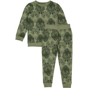 Quapi Kidswear Pyjama Green Animal maat 68