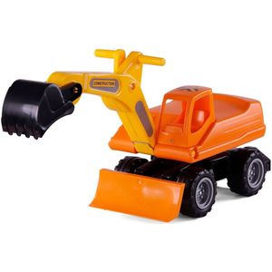 Cavallino Mega Graafmachine Loopauto Oranje, 79cm