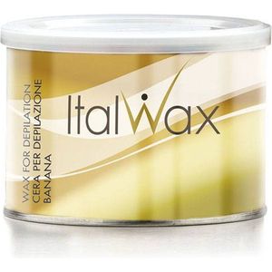 ItalWax Banaan Warme Wax 800ml - Professionele Hars voor Pijnloos Ontharen Thuis