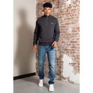 Fred Perry - Half Zip Sweatshirt - Anchor Grey Oatmeal