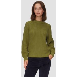 Gebreide Trui - Effen - Knitwear - Lange Mouw - Losse Pasvorm