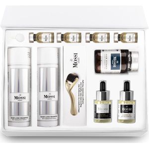 The Mossi London/2 maanden kuur/ Haaruitval Therapie/ Ozon Therapie/Derma roller / Haaruitval Shampoo / Haar vitamine / Biotine