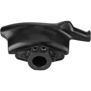 Nylon Plastic Assembly Disassemble Duck Head - Zwart Tire Changer voor Veel Tire Changer Machines - Met Montagebeugel - Metalen Vaste Kop met 4 Allen Schroeven (30mm)