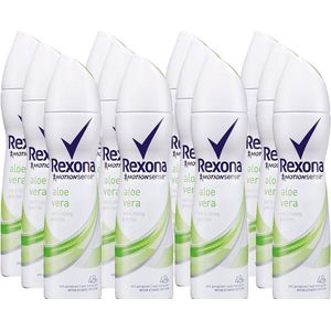 Rexona Women Advanced Protection Aloë Vera Anti-Transpirant Spray - Voordeelverpakking 12 stuks