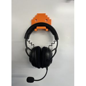 Space Invaders Hoofdtelefoonhouder - muurbevestiging - wandbevestiging - Oranje