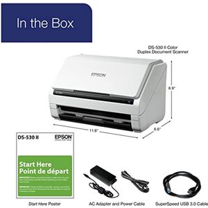 Documenten Scanner voor PC en Mac - Duplex Kleuren Scannen met Automatische Document Feeder (ADF)