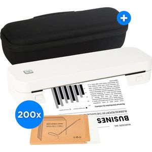 Impressora Térmica - Portable Printer A4 - Mini - 304 DPI - Wit