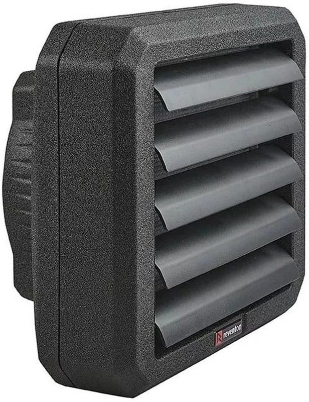 Reventon - Indirect Gestookte Heater - Zwart - EPP - Vermogen 17kW