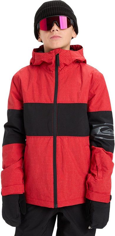 Quiksilver - High In The Hood - Sneeuwjas - Rood - Jongens 4-16 jaar