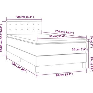 vidaXL-Boxspring-met-matras-fluweel-donkerblauw-90x200-cm