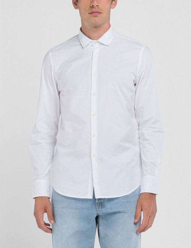 Replay - M4140 .000.80279A - Overhemd - Met Lange Mouwen