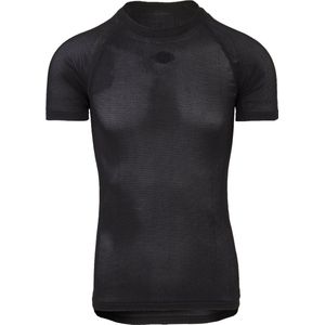 Ondershirt AGU Unisex Seamless Baselayer Short Sleeve Summerday Black