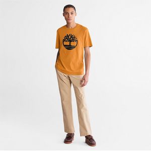 Timberland Biologisch T-Shirt Brand Tree TB0A2C2R - Wheat - XL