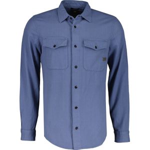 G-Star Overhemd - Slim Fit - Blauw - XXL