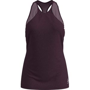 Odlo Bl Top V-Neck Singlet Lou Mesh Sporttop Dames - Plum perfect