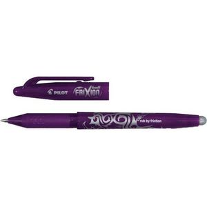 Pilot FriXion Paarse Ball 0.7mm Fine Erasable Pen - 0.7mm violet uitgumbare balpen