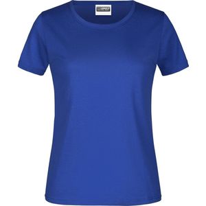 James and Nicholson Dames/dames Basic Organic Katoenen T-Shirt (Donker Koninklijk)