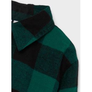 Name It Oskar Overhemd Met Lange Mouwen Groen 7-8 Years Jongens