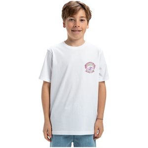 Quiksilver Ev Times Up T-shirt Met Korte Mouwen Wit 16 Years Jongens