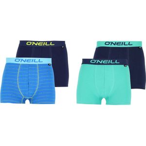 O'Neill Premium - Heren Boxershorts - 4-pack - Maat L - Blue