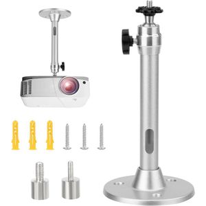 Plafondprojector houder voor mini-projectoren - Aluminium - Draagvermogen 5 kg - 360 graden draaibaar