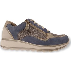 Durea Sneaker 6262 685 0338 Wijdte H Savoia Offwhite Lichtblauw