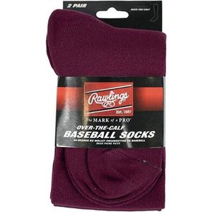 Rawlings Honkbalsokken (2 paar) L Oranje