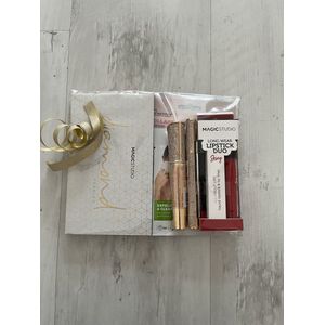 Complete Luxe Make-up & Skincare Geschenkset – Mascara, Eyeliner, Lipstick- oogschaduw pallet- lipmasker-cleansing pad– Perfect Cadeau voor Haar, Verjaardag, Moederdag- giftset dames- dames cadeauset- beauty giftset- eyeshadow