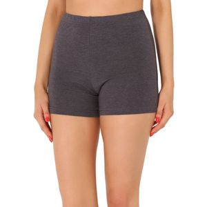 Merry Style MS-MS10-391-LE Dames Leggings - Sport - Vrijetijdsbroek - Hotpants - Shorts - Boxershorts - Kort - Viscose - Donker Gemêleerd - XL