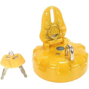 Brandstoftank Cover Gele Graafmachine - Benzine Vuller Vergrendeling Gas Tank Cap - Caterpillar E307/312/200B/60D .