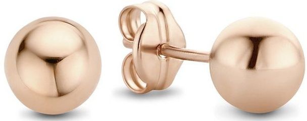 Isabel Bernard - La Concorde Finou - Oorknopjes - Rosé Goud