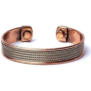 Armband - Yogi & Yogini - Koper - Vier koorden