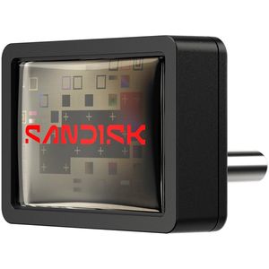 SANDISK Extreme Fit USB-C Flash Drive - 256GB (Leessnelheden tot 400 MB/s, plug-and-stay opslag, SANDISK Memory Zone-app)