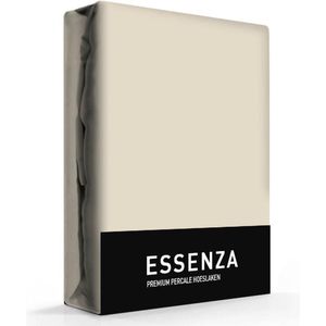 Essenza - Hoeslaken - Percale katoen - 160 x 210  - Beige