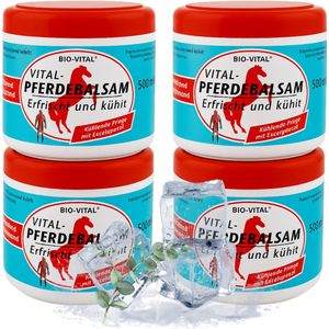 Paardenkracht - Paardenbalsem - 500ml - Koelt en Ontspant - 4 Stuks