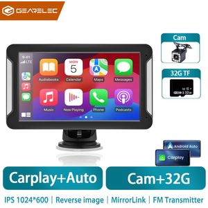 Collox 7-Inch Auto Radio – Universele Multimedia Speler met Apple CarPlay en Android Auto - screen - met camera - 32g
