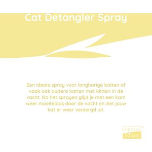 Anti-klit spray voor katten - Greenfields 200 ml - 200 ml