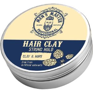 Men’s Master Strong Hold Hair Clay - Haar Klei - Texture Clay - Matte Finish - 100ml