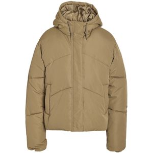 Noisy May NMTenna Short Jacket NOOS Winterjas beige XS Polyester -