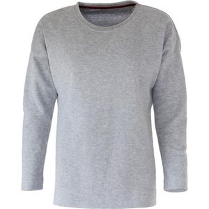 MOOI! Company - Dames sweater - Comfortabele Trui - Manon Los vallend model - Kleur Grey- XS