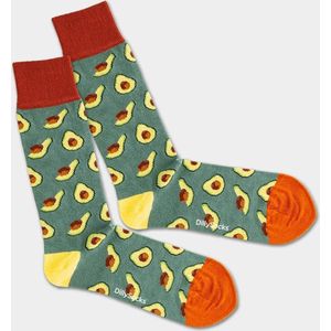 Dilly socks Avocado Field Sock maat 36-40
