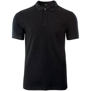 Hi-tec Romso Korte Mouw Poloshirt Zwart L Man