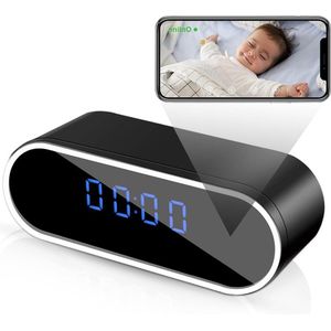 Verborgen Spionage Camera's – Gecamoufleerde Draadloos WLAN 4K/1080P FHD Klok