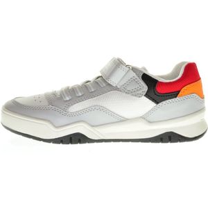 Geox Perth Grey Red Sneaker Met Velcro maat 34