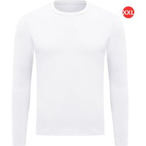 Livano Thermokleding - Thermoshirt - Thermo - Voor Heren - Shirt - Wit - Maat S